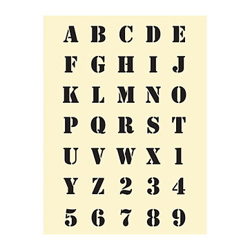 Jillibean Clear Stamps - Alphabet