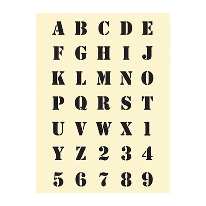 Jillibean Clear Stamps - Alphabet