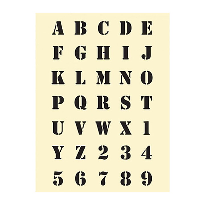 Jillibean Clear Stamps - Alphabet