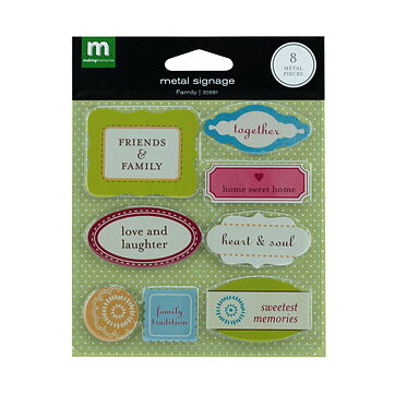 Making Memories Metal Signage - Family