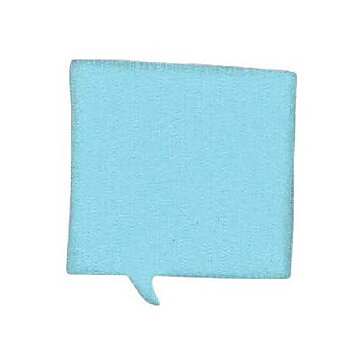 Quickutz Dies 2x2 - Speech Bubble RS-0939