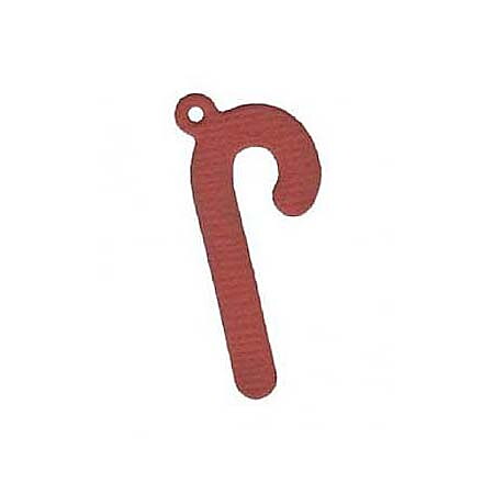 Lifestyle Crafts Dies 2x2 - Candy Cane Tag DP0006