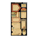 Graphic 45 Cardstock Die-Cuts - French Country Tags & Pockets Collection