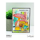 Stamping Bella Cling Rubber Stamps - Edgar And Molly's Vintage Mushroom Set