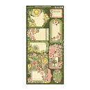 Graphic 45 Cardstock Die-Cuts - Garden Godess Tags & Pockets Collection