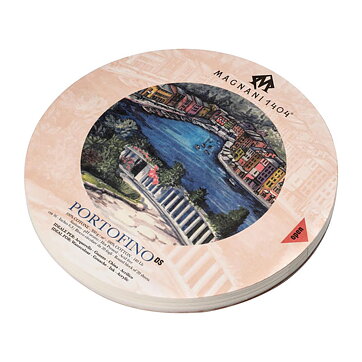 Magnani Aquarello Portofino Round Watercolor Block 6.3"