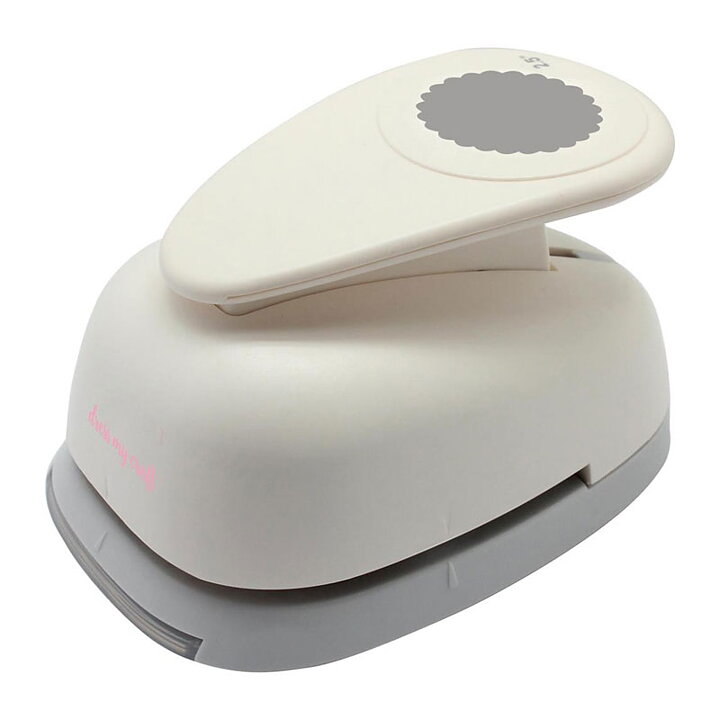 Dress My Craft Paper Punch Large - Scalloped Circle