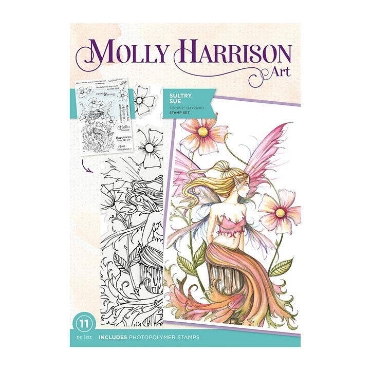 Crafter's Companion Clear Stamps By Molly Harrison - Sultry Sue