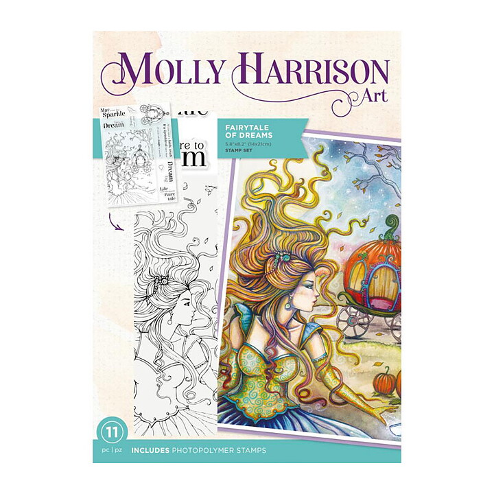 Crafter's Companion Clear Stamps By Molly Harrison - Fairytale of Dreams