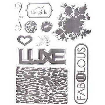 Anna Griffin Clear Stamps - Paper Collection