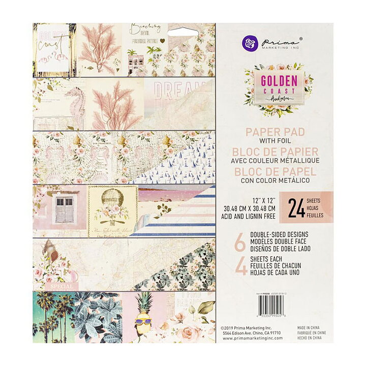 Prima Paper Pad - Golden Coast