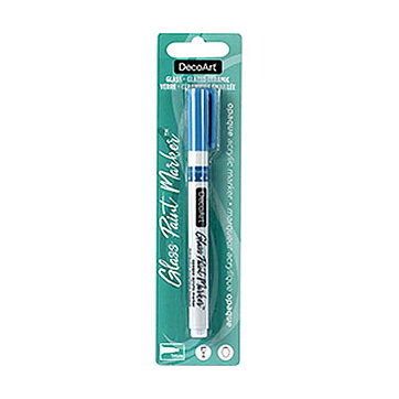 DecoArt Opaque Glass Paint Marker - Turquoise
