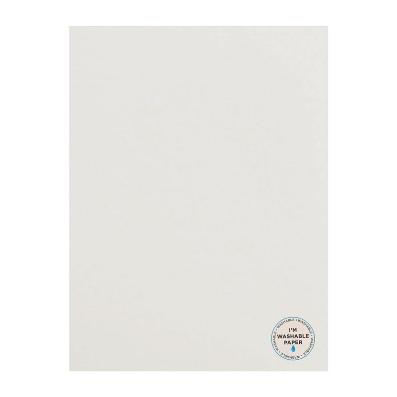 American Crafts Washable Matte Paper 8.5x11 - White