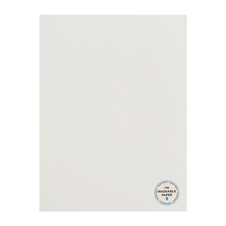 American Crafts Washable Matte Paper 8.5"x11" - White