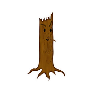 BK Dies 2x3 Halloween Spooky Tree