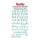Sizzix Sizzlits Alphabet Dies - Funky Brush