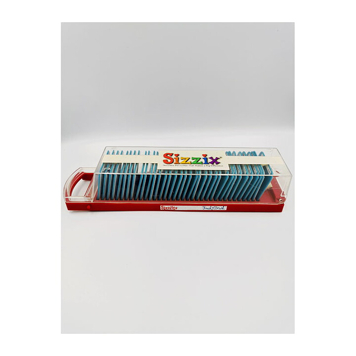 Sizzix Sizzlits Alphabet Dies - Funky Brush