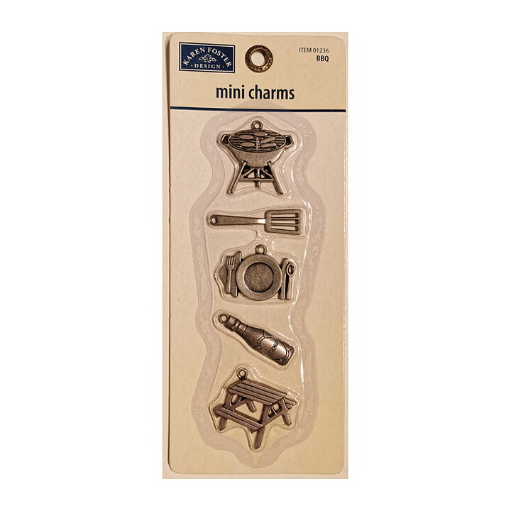 Karen Foster Mini Charms - Barbeque Set