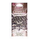 Cousin Basic Metal Findings - Gunmetal  Split Rings 6 - 8 mm