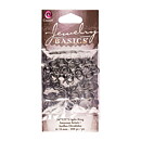 Cousin Basic Metal Findings - Gunmetal  Split Rings 6 - 8 mm