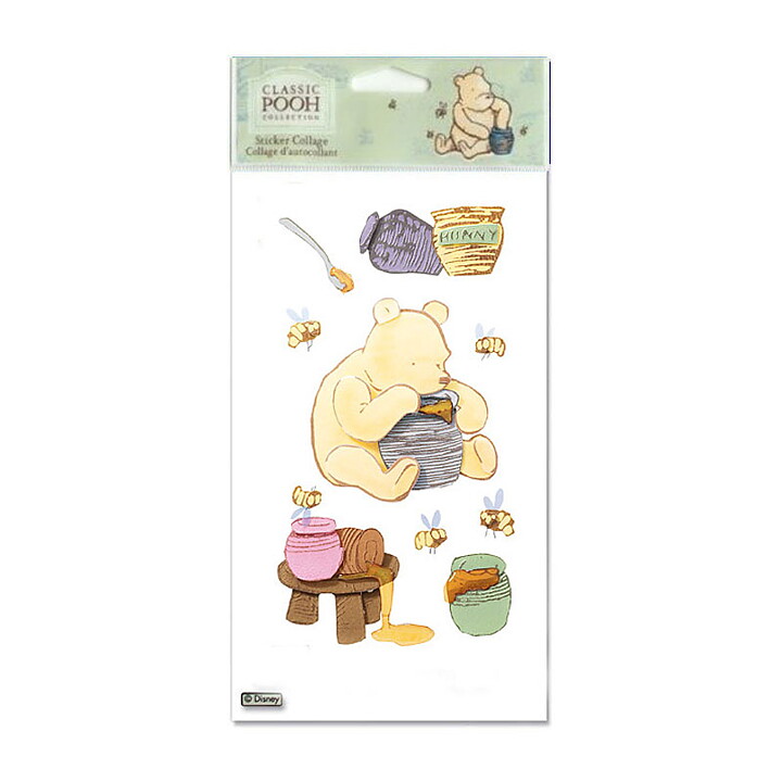 EK Success Disney Dimensional Stickers Large - Classic Pooh & Honeypot