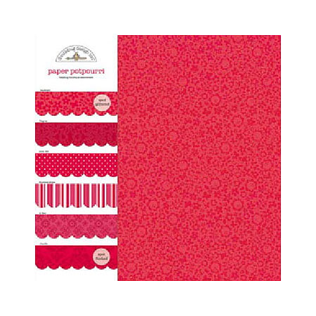 6x6 DB  Paper Pad  Ladybug