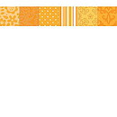 6x6 DB  Paper Pad  Tangerine