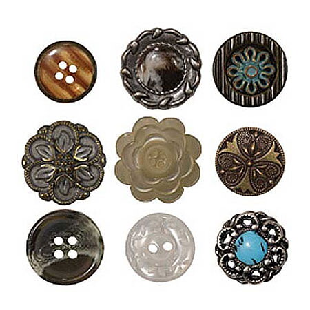 TH Idea-Ology Fanciful Buttons Classic