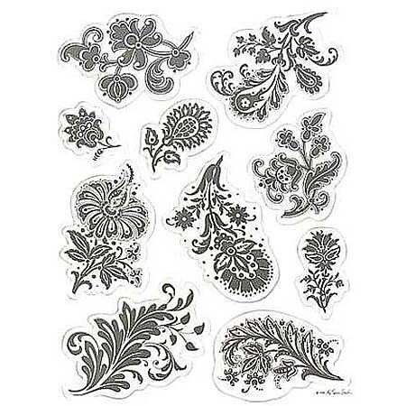 Clear Stamps Stampabilities - Flourishes Antique