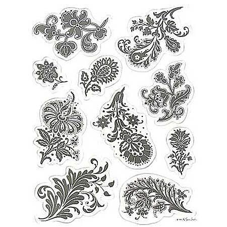 Clear Stamps Stampabilities - Flourishes Antique