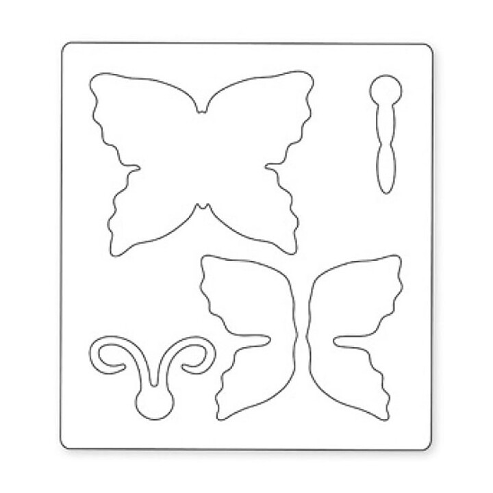 Sizzix Die Bigz - Build a Butterfly, Elegant