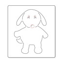 Sizzix Die Bigz - Animal Dress Ups Puppy