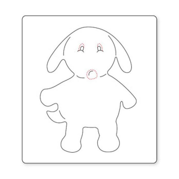 Sizzix Die Bigz - Animal Dress Ups Puppy