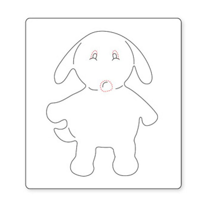 Sizzix Die Bigz - Animal Dress Ups Puppy