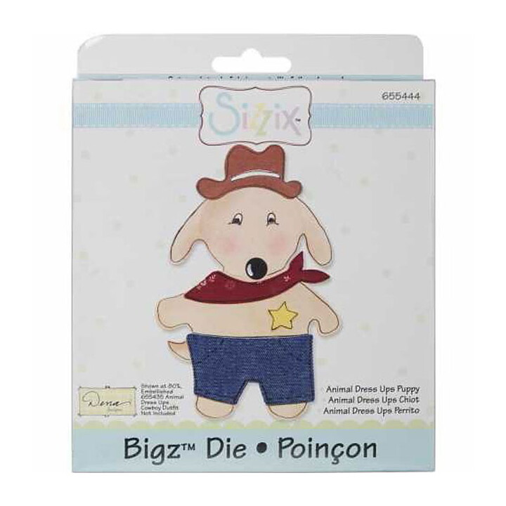 Sizzix Die Bigz - Animal Dress Ups Puppy