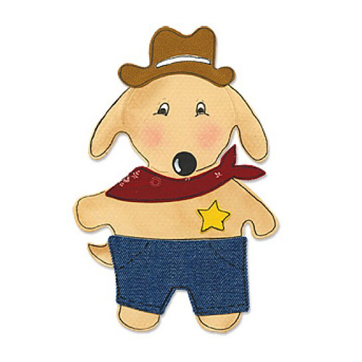 Sizzix Die Bigz - Animal Dress Ups Puppy