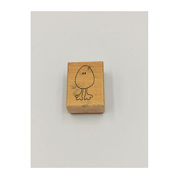 Panduro Rubber Stamps Second Hand - Walking Egg