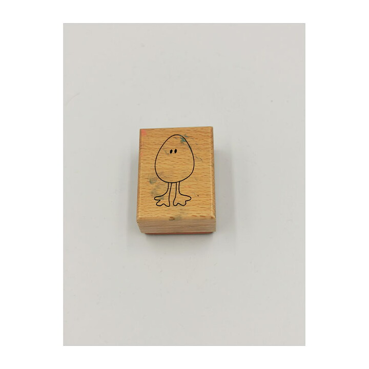 Panduro Rubber Stamps Second Hand - Walking Egg