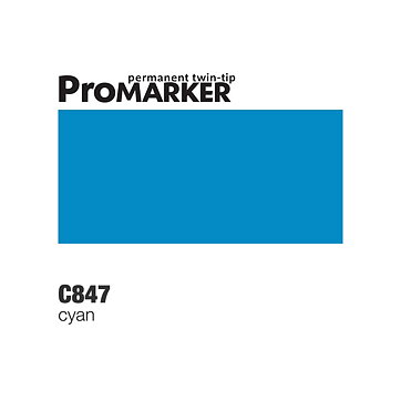 ProMarker -  C847 Cyan