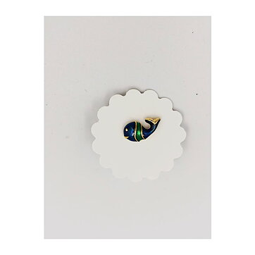 Pin - Fish enameled