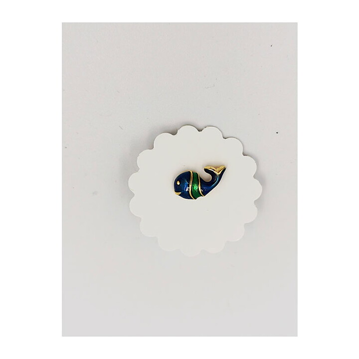 Pin - Fish enameled