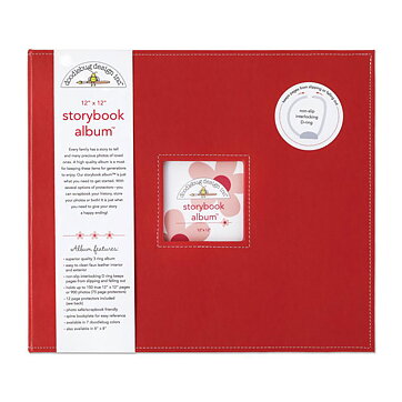 Doodlebug Storybook 12x12 D-Ring Album - Ladybug