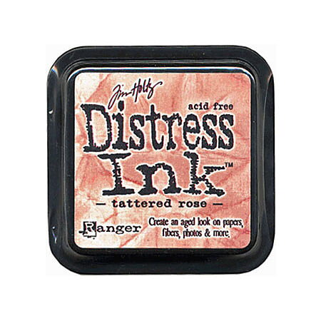 Tim Holtz Distress Ink Pad - Tattered Rose