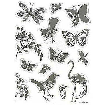 Clear Stamps Stampabilities - Botanicals & Birds