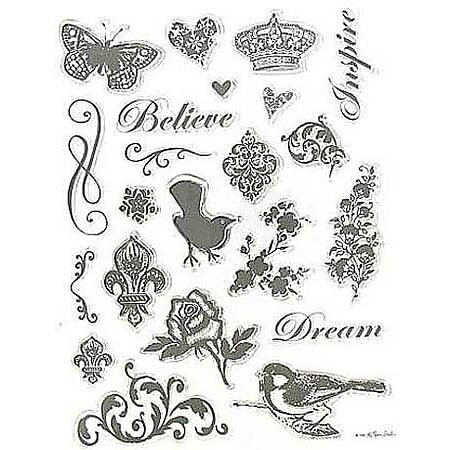 Clear Stamps Stampabilities - Baroque Icons