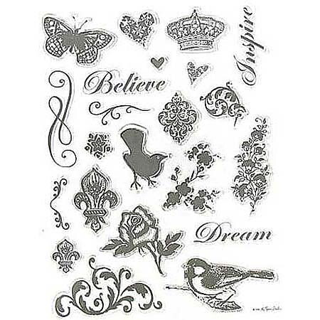 Clear Stamps Stampabilities - Baroque Icons