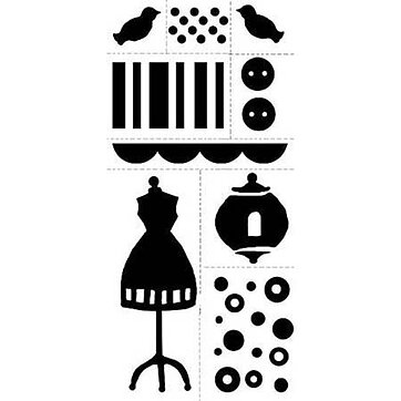 Claudine Hellmuth Foam Stamps - Domestic