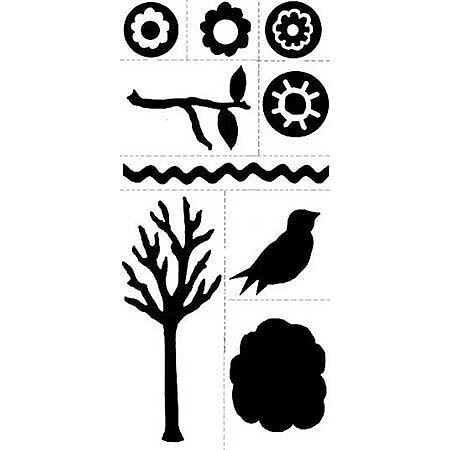 Claudine Hellmuth Foam Stamps - Nature