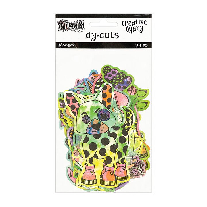 Dyan Reaveley's Dylusions Creative Dyary Die Cuts - Colored Animals