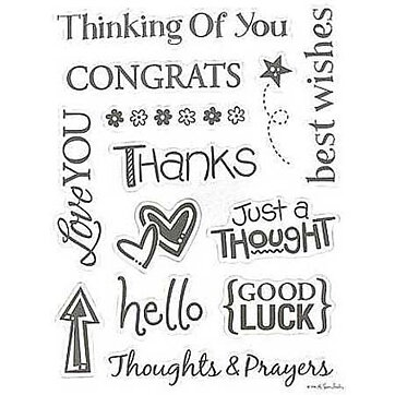 Clear Stamps Stampabilities - Sentiments